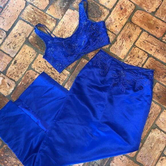 Vintage Y2K Prom Dress 2 piece - Picture 5 of 8